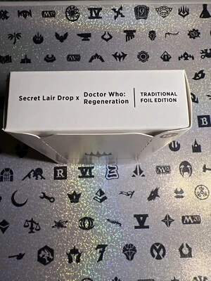 MTG Secret Lair x Doctor Who: Regeneration Traditional FOIL Edition Sealed - Image 1 of 3