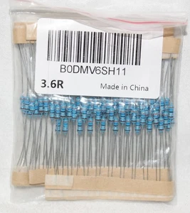 Pack de 102 resistencias 3.6r - Imagen 1 de 4