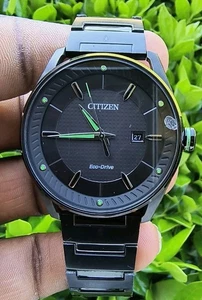 Orologio Uomo Citizen Drive Quadrante Nero Bracciale Acciaio Inox Nero BM6985-55E - Foto 1 di 12