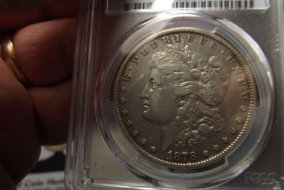 1878-P 7/8 TF Morgan Silver Dollar PCGS XF Details VAM 33 - Image 1 of 4