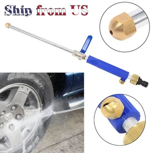 Upgraded High Pressure Power Washer Water Spray Gun Nozzle For Car Garden Hose - Foto 1 di 12