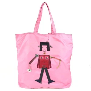PRADA BR2897 Robot Shopping Bag Shoulder bag Tote Bag Shoulder Bag Nylon pink - Picture 1 of 15
