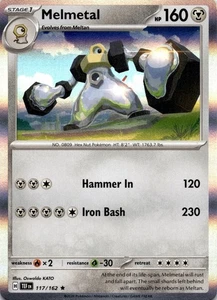 Melmetal 117 Rare Holo - Set: Temporal Forces TEF - Picture 1 of 2