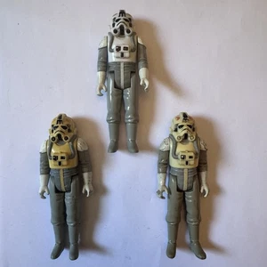Vintage Star Wars AT-AT Driver x3 Figuren Konvolut LFL 1980 Hong Kong x1 No CoO x2 - Bild 1 von 7
