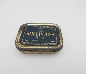 Sullivans Flake Tobacco Empty Vintage Tin London England - Picture 1 of 7