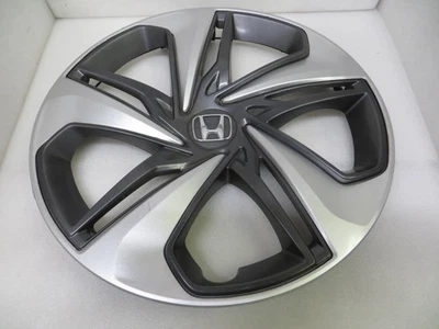 HONDA CIVIC 2019-2021 16" 10 SPOKE SILVER/GRAY WHEEL COVER / HUBCAP - 1 - OEM - Image 1 of 4