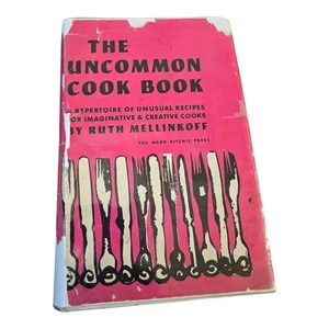 The Uncommon Cook Book by Ruth Mellinkoff 1968 Hardcover - Foto 1 di 10