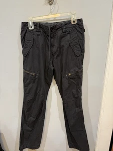 Uniqlo Jersey Easy Cargo Hose schwarz Größe 30-33" - Bild 1 von 5