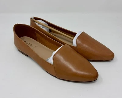 Mocasines planos sin cordones Aldo Winifred para mujer en marrón mediano talla 8 Foto 1 de 4