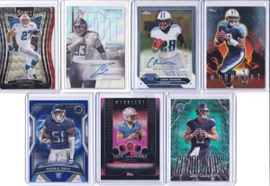 Titans 23 Card Lot Ward Johnson George Autos /75 /99 /149 Rookie RC NFL Football - Picture 1 of 5
