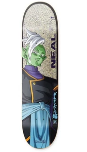 8,125 x 31,77" Primitive & Dragon Ball Super Robert Neal Zamasu Skateboard (NEU) - Bild 1 von 3