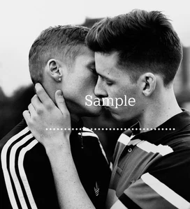 Vintage Old Gay Interest Found Photo Picture - Picture 1 of 1