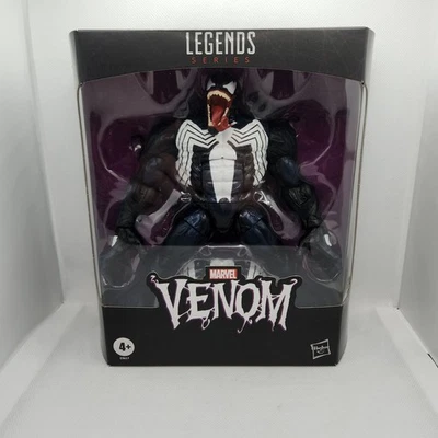 Marvel Legends MONSTER VENOM 8" Figure Eddie Brock Spiderman Deluxe 6" Series - Image 1 of 4