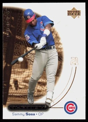 2001 Upper Deck Ovation Sammy Sosa #36 BASEBALL Chicago Cubs - Image 1 of 2