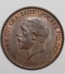 1936 Großbritannien UK GB 1 Penny, UNC - George V - Bild 1 von 3