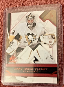 2008-09 UD SP Game Used Marc-Andre Fleury 5/25 - Picture 1 of 2