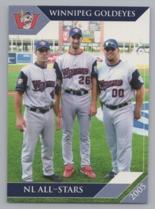 Roger Lincoln - Shawn Sedlacek - Harry Berrios 2005 Winnipeg Goldeyes 