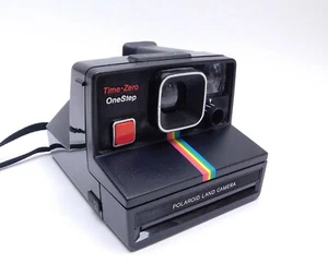 Macchina fotografica vintage POLAROID OneStep SX-70 Rainbow Land FILM TESTATA Time-Zero 0224-6 - Foto 1 di 8