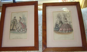 Antiker handkolorierter Druck aus "The English Woman's Domestic Magazine" ca. 1862 - Bild 1 von 10