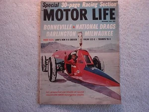 Motor Life/Hop Up 1960 December Lark V-8 Volvo 122-S Triumph TR-3 Bonneville - Foto 1 di 4