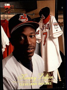 1994 Studio Baseball Card #93 Kenny Lofton