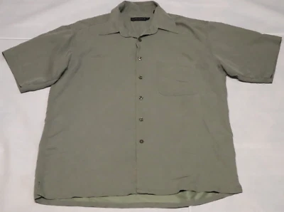 Camisa MARK SHALE Hombre Manga Corta Gris Botones Talla M Foto 1 de 4