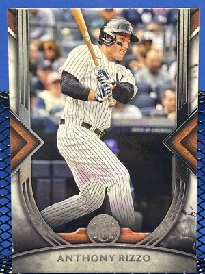 2022 Topps Museum Collection ANTHONY RIZZO New York Yankees Base 21 - Image 1 of 2