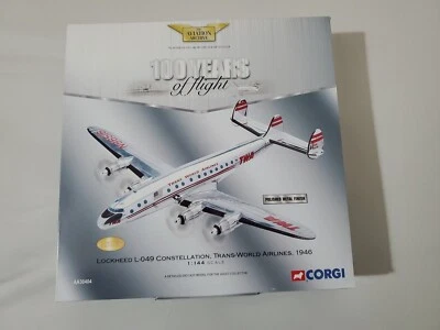 1:144 Corgi Aviation Archive 1946 Lockheed L-049 Constellation TWA AA30404 *READ - Image 1 of 4