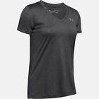 Under Armour Womens Tech Solid T-Shirt Ladies Short Sleeve