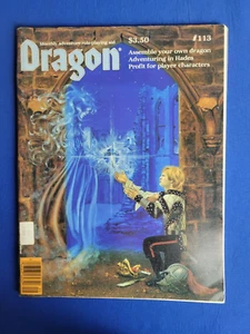 Dragon Magazine Issue #113 with Insert - Picture 1 of 3