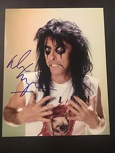 alice cooper Trash 8x10 photo W/coa - Picture 1 of 2