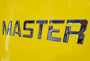 Números de registro de barco con cúpula cromados lisos serie Master - Imagen 1 de 7