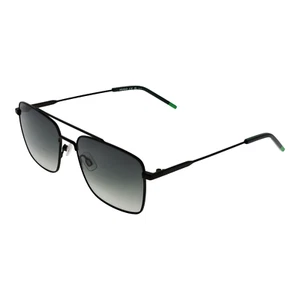 Hugo Boss Sunglasses Men's Black Rectangular Green Gradient HG 1177/S 3OL9K 57mm - Imagen 1 de 3