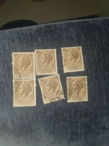 Collector Stamp 6 x 20 cent Poste Italiane vintage italy Collectable Interesting - Picture 1 of 3