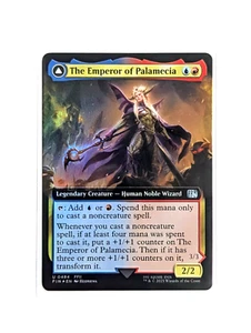 The Emperor of Palamecia 0484 Uncommon Extended FOIL FIN FFII MTG FINAL FANTASY - Picture 1 of 4