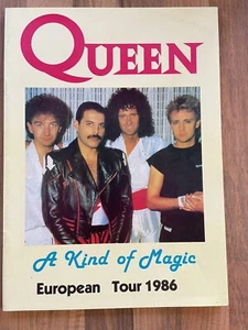 Queen Unofficial Programme 1986 - Picture 1 of 3