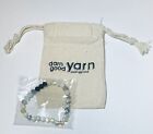 NEW In Package Darn Good Yarn Sea Glass Diffuser Bracelet