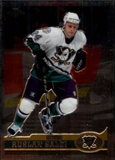 1999-00 Topps Anaheim Ducks Hockey Card #140 Ruslan Salei