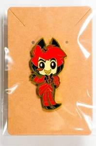 Hazbin Hotel Chibi Alastor Gold Enamel Anstecknadel - AUSLAUFARTIKEL - AUSVERKAUFT!  SELTEN! - Bild 1 von 2