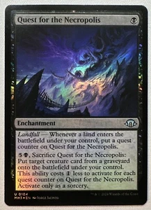 FOIL - MTG Quest for the Necropolis #104 - Modern Horizons 3 - Picture 1 of 1