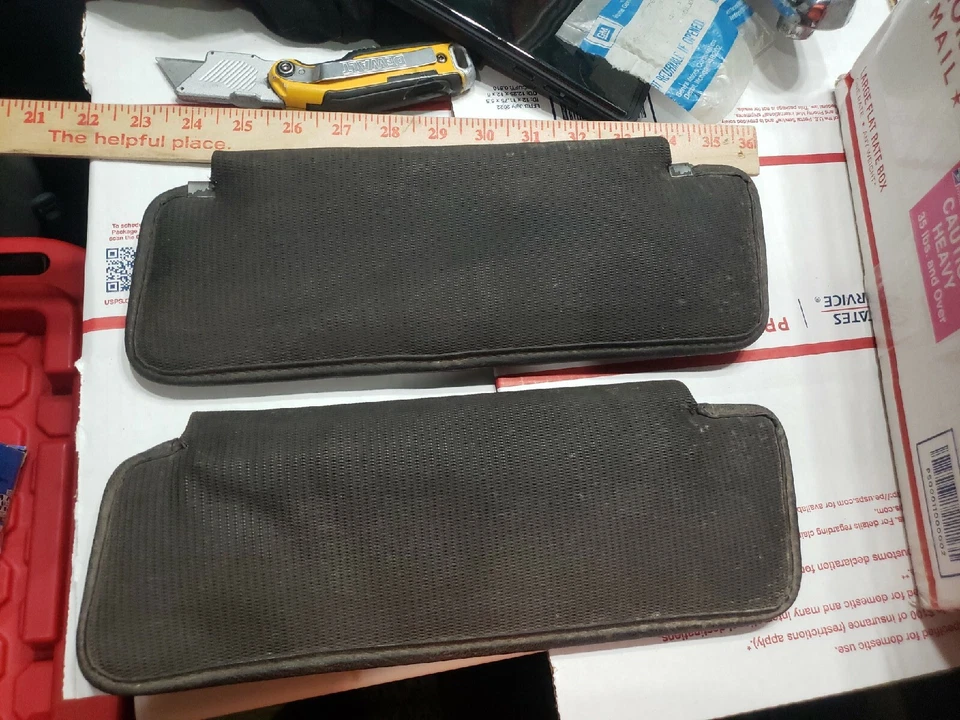 Sunvisor, Original Comfort Weave Pair.  69-73 Corvette - Image 1 of 1