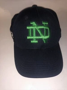 Notre Dame Top of the World Hat Fighting irish Clover On Back One size. - Picture 1 of 8