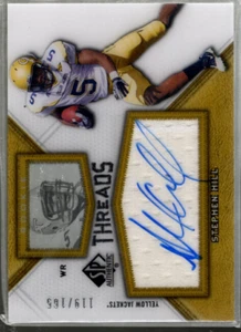 B1151- 2012 SP Authentic Rookie Threads Autographs #RTSH Stephen Hill Jersey/165 - Picture 1 of 2