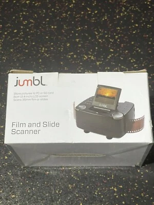Jumbl Film And Slide Scanner 35mm 5 Mega Pixel Sensor Film Holder Card Reader - Image 1 of 4