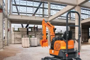 Minibagger - ZX 10 - 1.0 t - Knickarm, Verstelllaufwerk, mech. Schnellwechsler - Bild 1 von 2