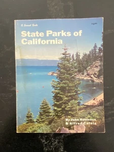 Rare Vintage 1961 Sunset Book State Parks of California MCM midcentury midmod VG - Foto 1 di 6
