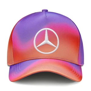 Mercedes Benz F1 2024 Special Edition Lewis Hamilton USA Austin GP Hat Multi - Picture 1 of 5