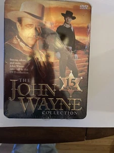 2004 The John Wayne Collection 15 Movies DVD Sealed Includes Deluxe Booklet Bio - Picture 1 of 12
