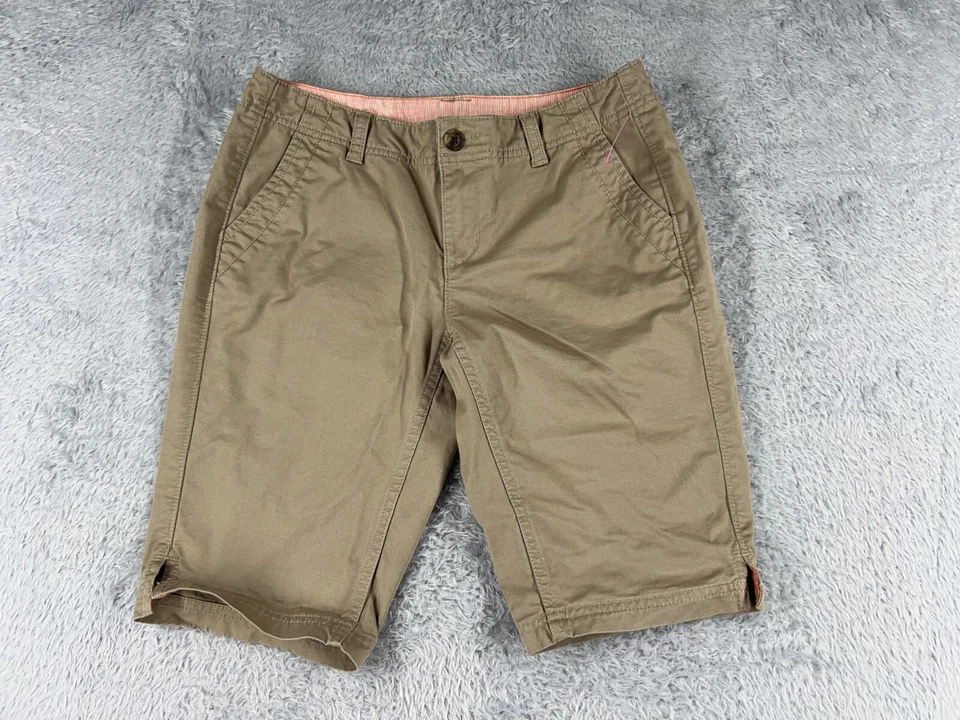 Pantalones Cortos The North Face Mujer 2 Beige Mezcla Algodón Chino Senderismo Camping 28x10 Foto 1 de 4