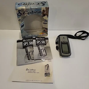 Handheld Cobra GPS 500 Global Positioning System GPS Tested - Picture 1 of 7